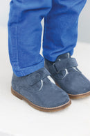 Bottes - Bleu grisé nubuck