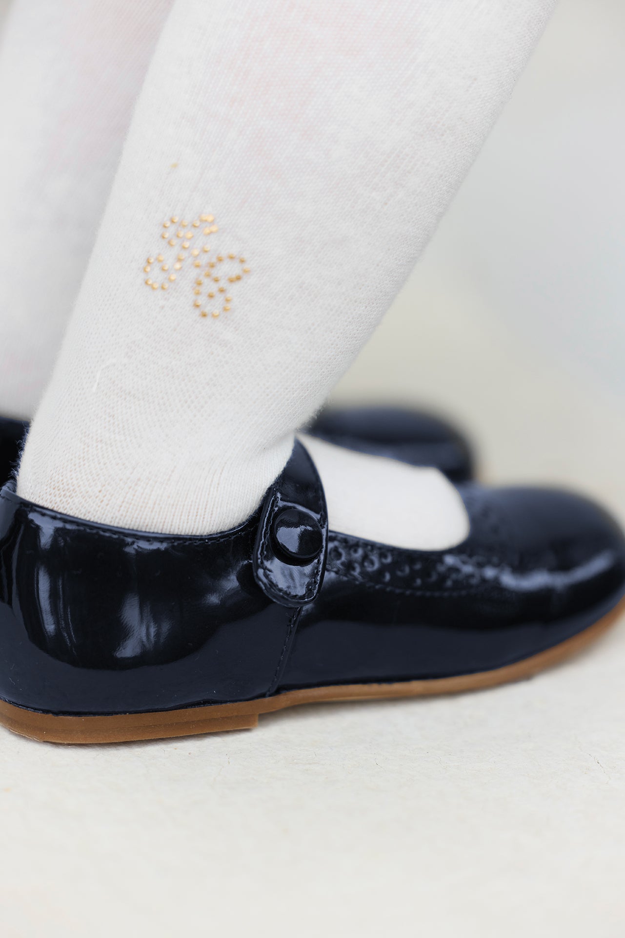 Babys - Marineblau Leder