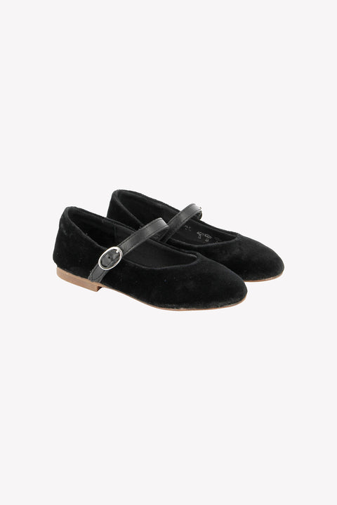 Ballerines - Noir velours - Image principale