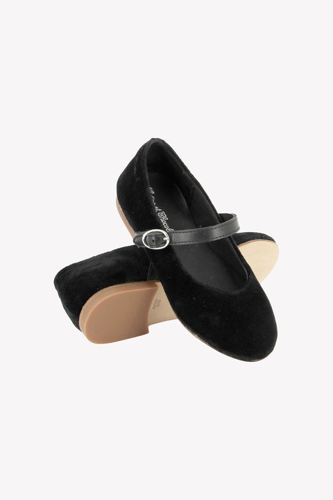 Ballerines - Noir velours - Image principale