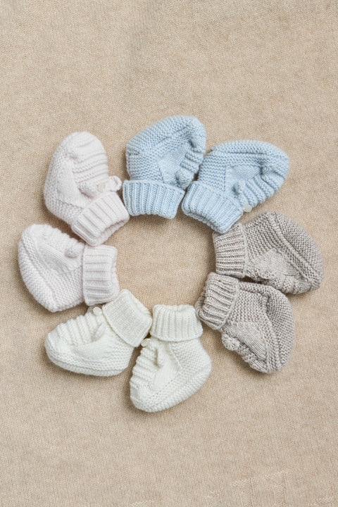 Chaussons - Greige chiné laine - Image principale