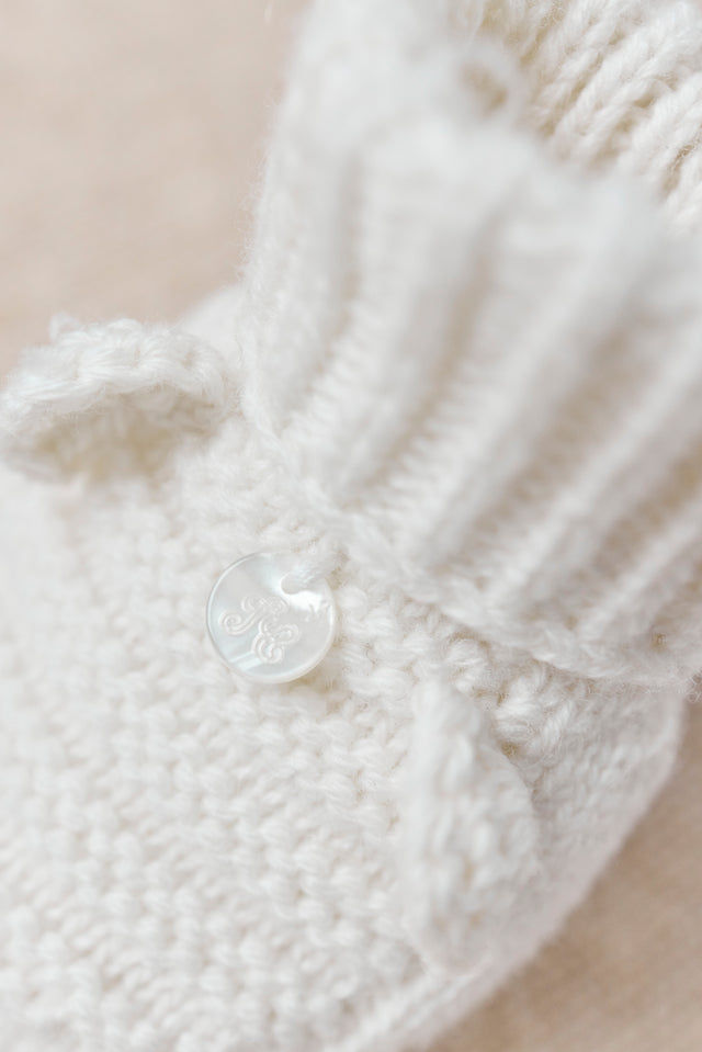 Chaussons - Ecru laine - Image principale