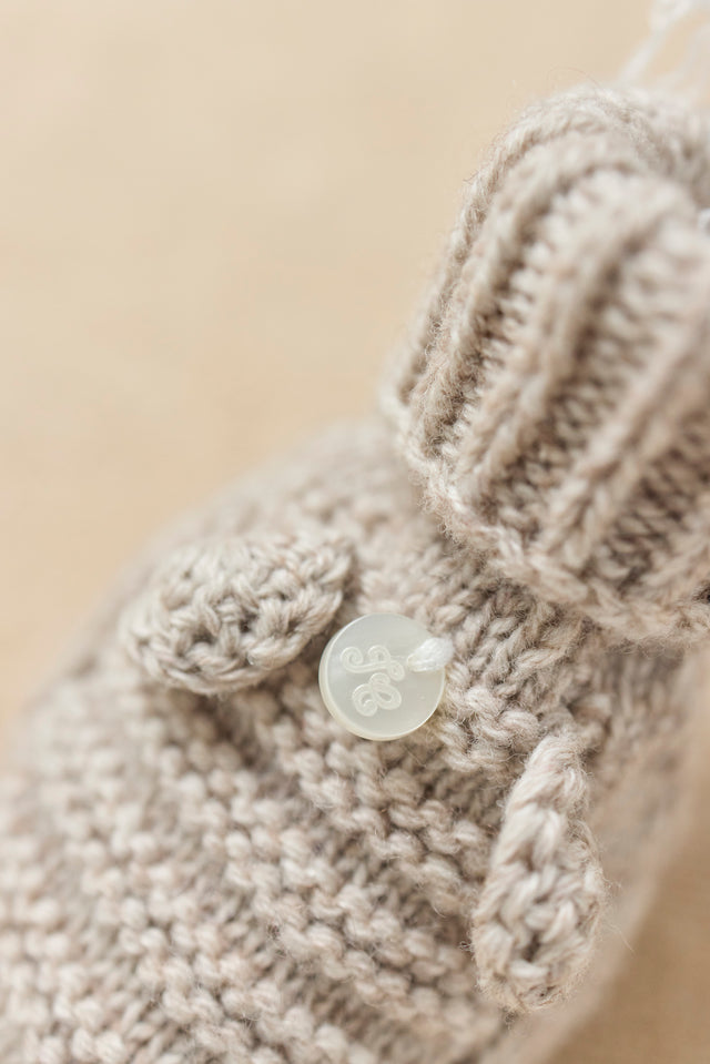 Chaussons - Greige chiné laine - Image principale