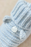 Slippers - Blue China Wool