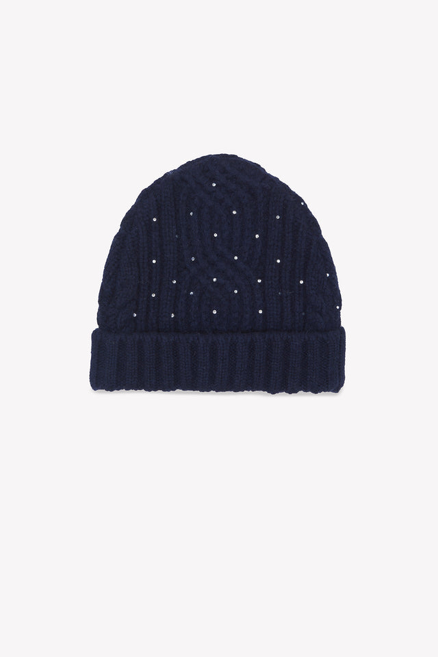 Beanie - Navy twists - Image principale