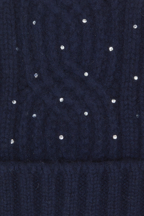 Beanie - Navy twists - Image principale