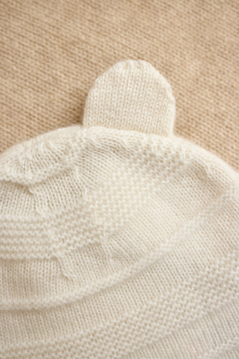 Bonnet - Ecru oreilles - Image principale