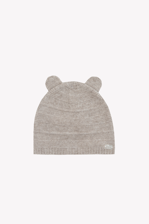 Bonnet - Greige chiné oreilles - Image principale