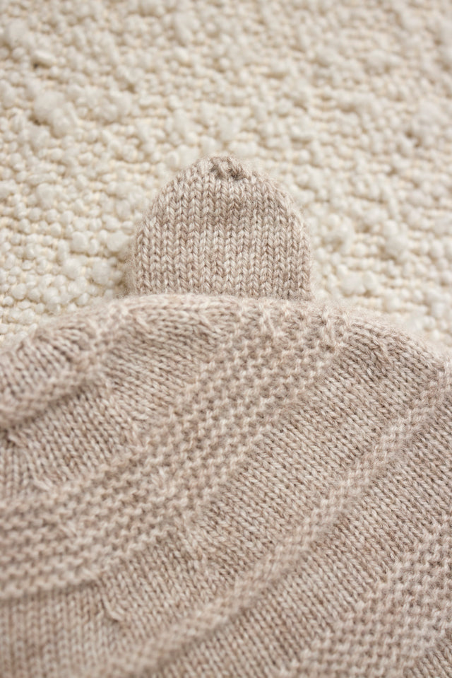 Bonnet - Greige chiné oreilles - Image principale