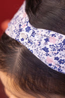 Headband - Blueberry Print flowery