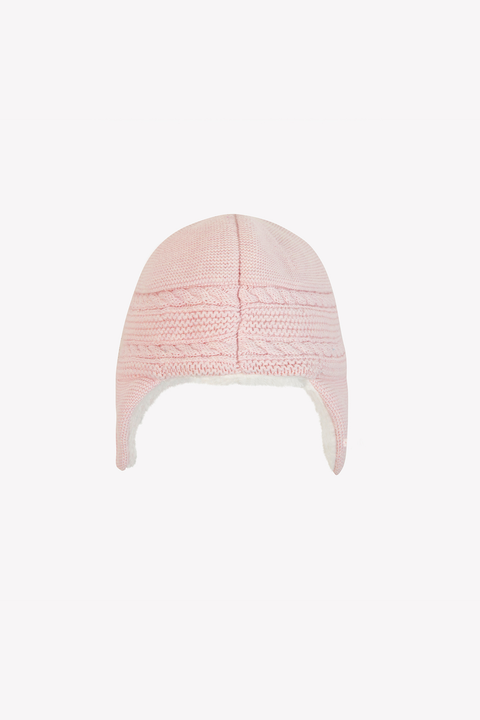 Beanie - Pale pink ear cover - Image principale
