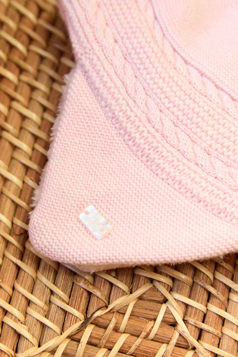 Beanie - Pale pink ear cover - Image principale