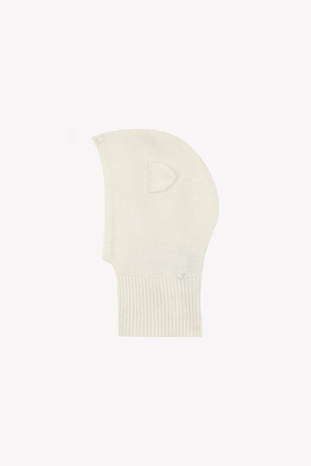 Cagoule - Ecru 100% cachemire - Image principale