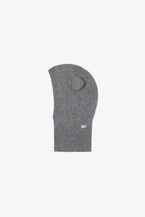 Cagoule - Gris 100% cachemire - Image principale