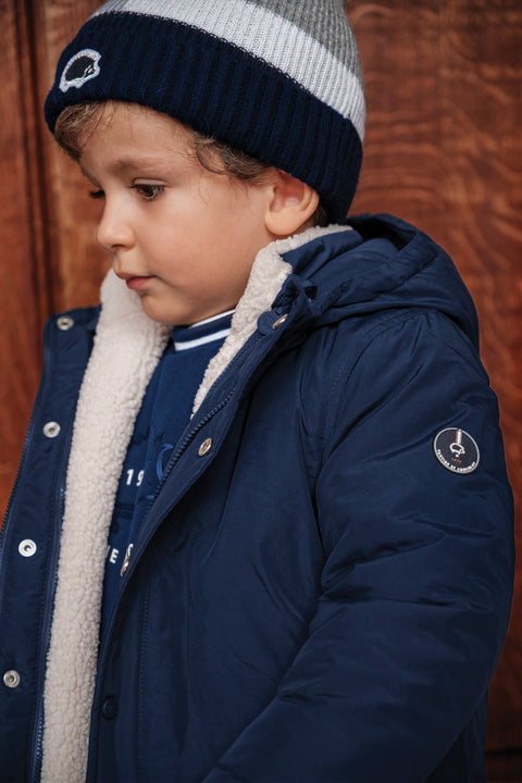 Parka - Marine réversible - Image principale