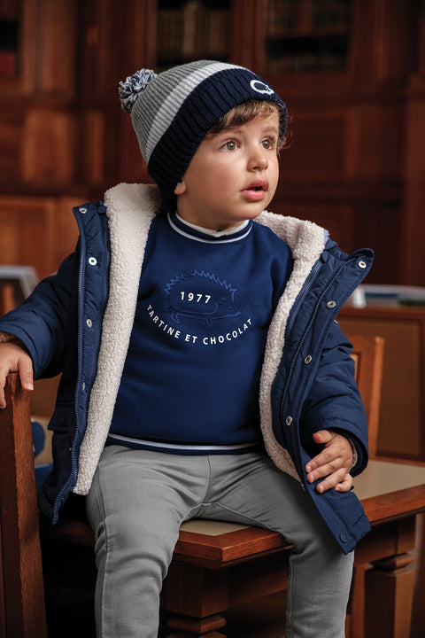 Parka - Marine réversible - Image principale