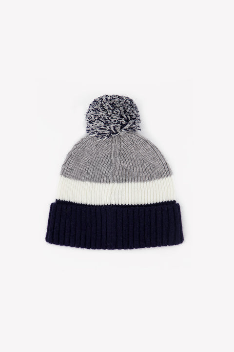 Beanie - Navy Pompom - Image principale