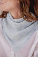 Petit Foulard - Bleu grisé Kujten x Tartine et Chocolat