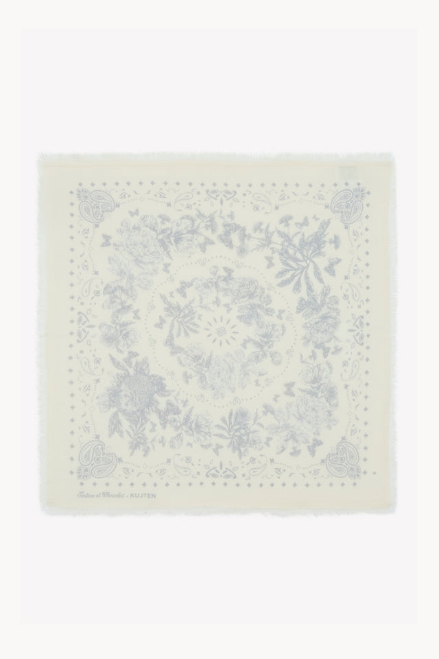 Petit Foulard - Gris clair Kujten x Tartine et Chocolat - Image principale