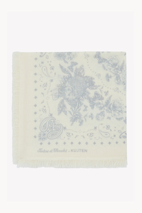 Petit Foulard - Gris clair Kujten x Tartine et Chocolat - Image principale