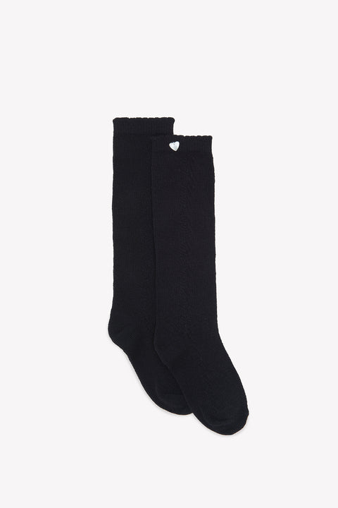 Chaussettes hautes - Noir - Image principale