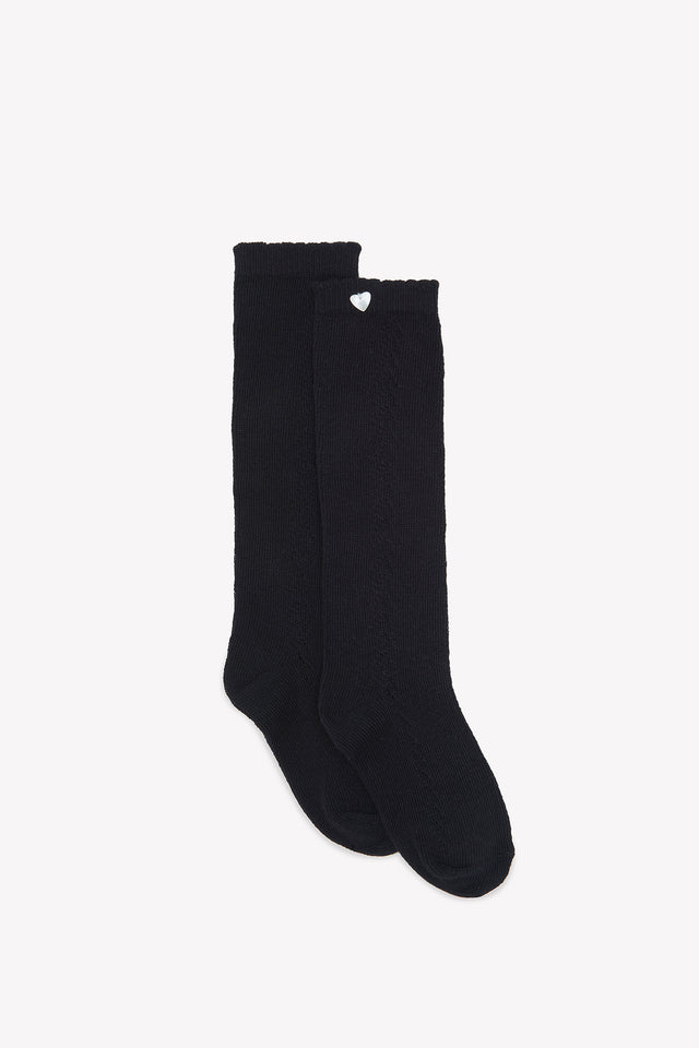Chaussettes hautes - Noir - Image principale
