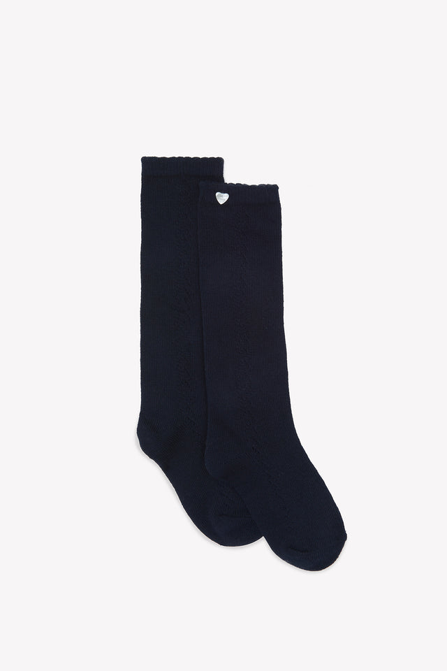 Socks Hautes - Navy - Image principale