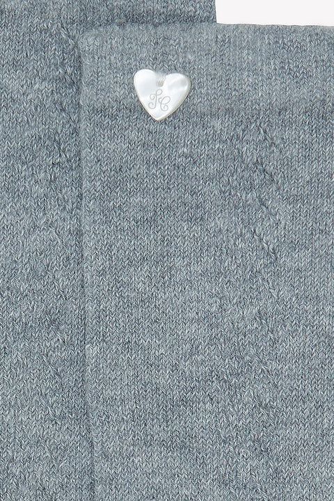 Chaussettes hautes - Gris chiné - Image principale