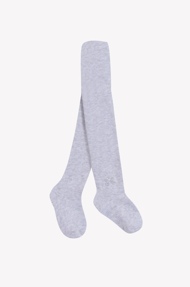Collant - Gris chiné coton - Image principale