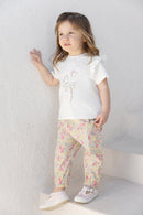 Pantalon - Coton imprimé tissu liberty