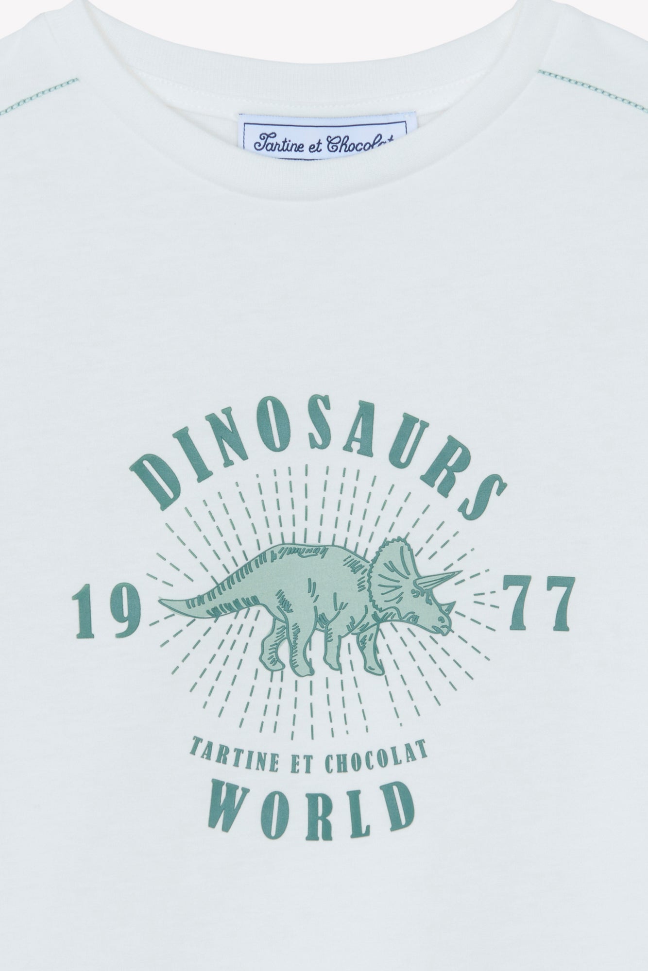 T-Shirt - Ecru Dinosaurierwelt