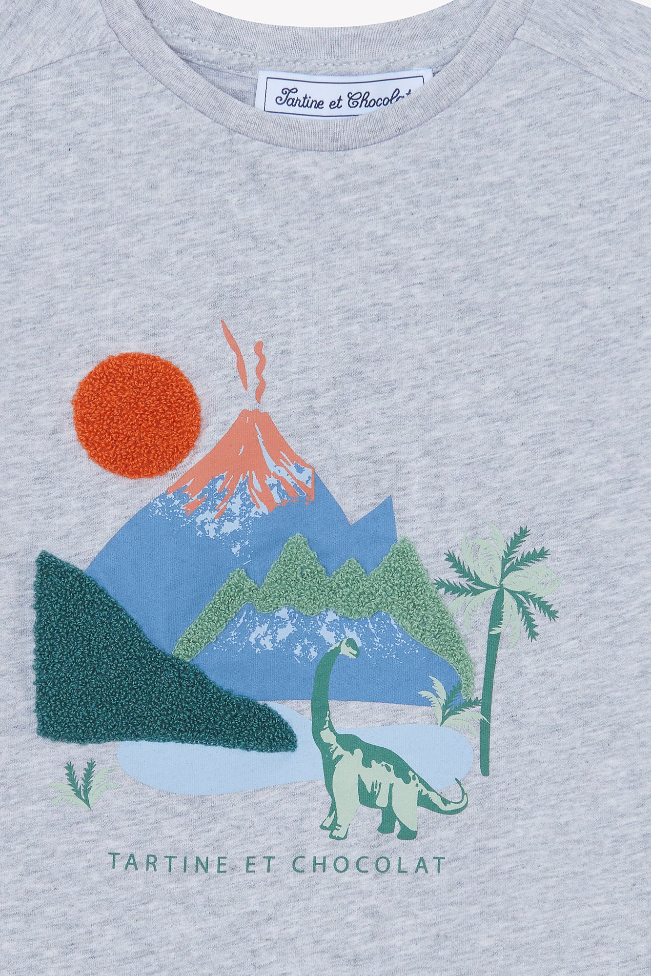 Camiseta - Gris brezo Ilustración explorador