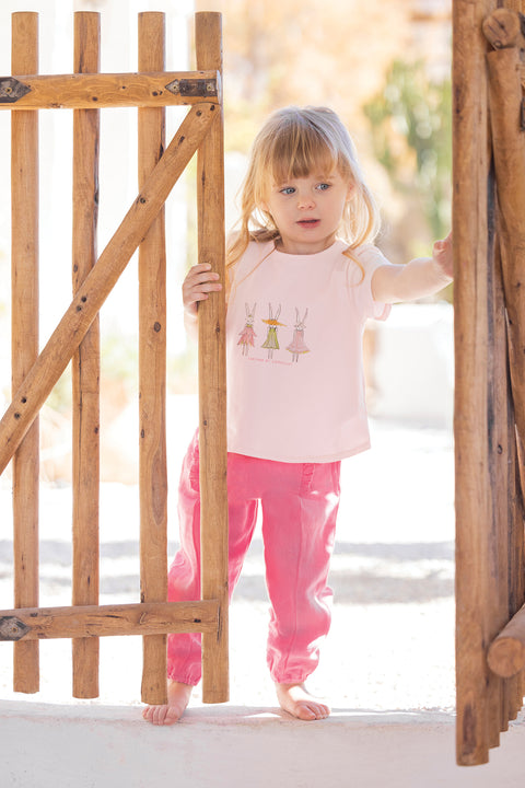 Pantaloni - Rosa biancheria - Image principale