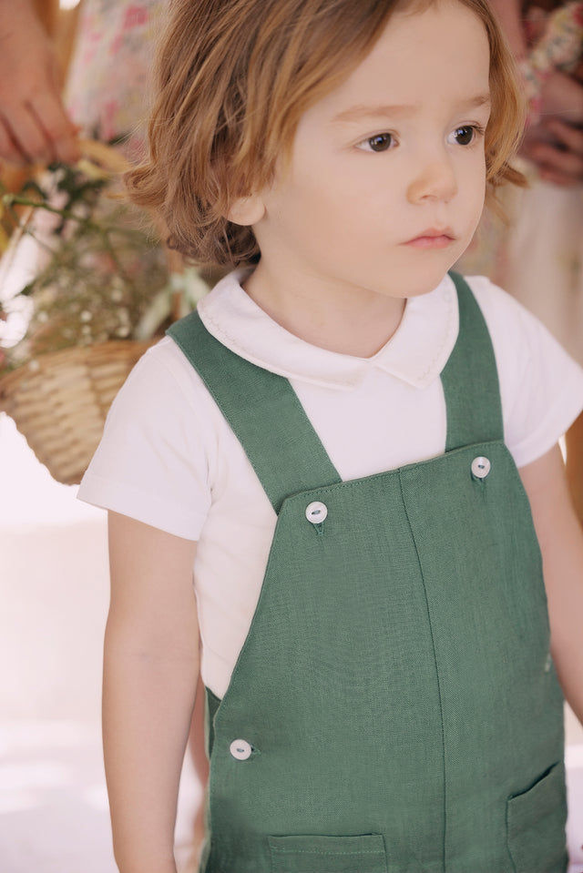 Body - Ecru coton broderie hérisson - Image principale