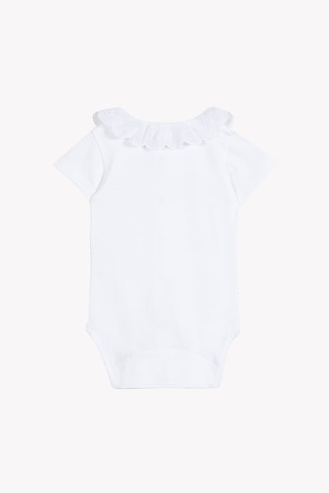 Body - Blanc col dentelle - Image principale