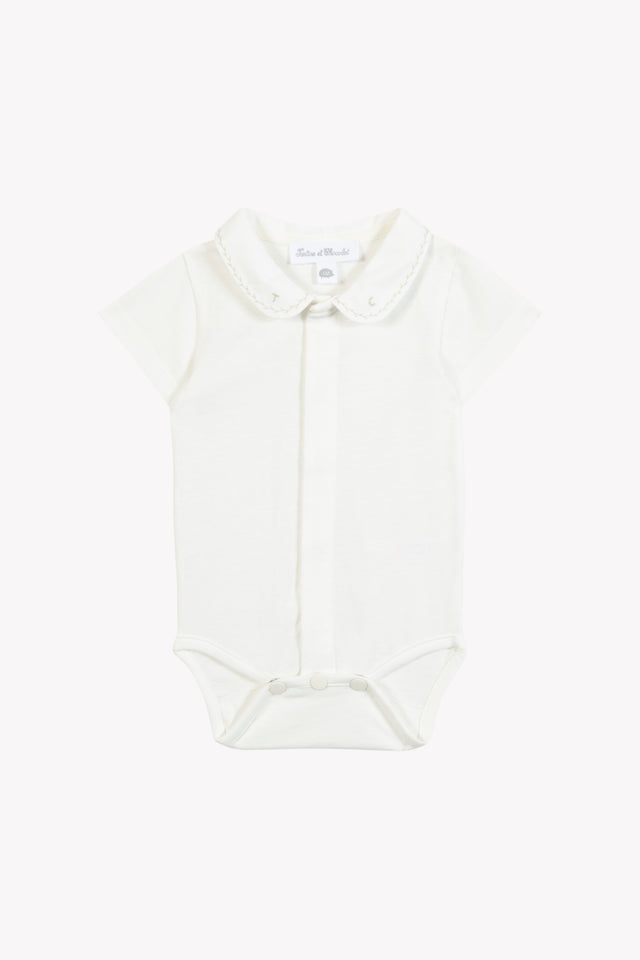 Body - Beige buio Ricamo TC - Image principale