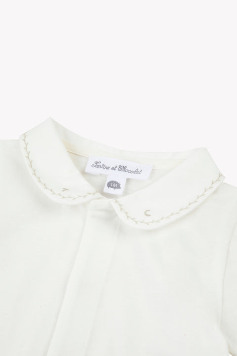 Body - Beige buio Ricamo TC - Image principale