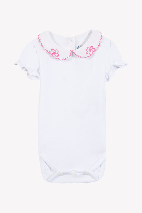 Body - Rosa algodón Cuello Peter Pan - Image principale