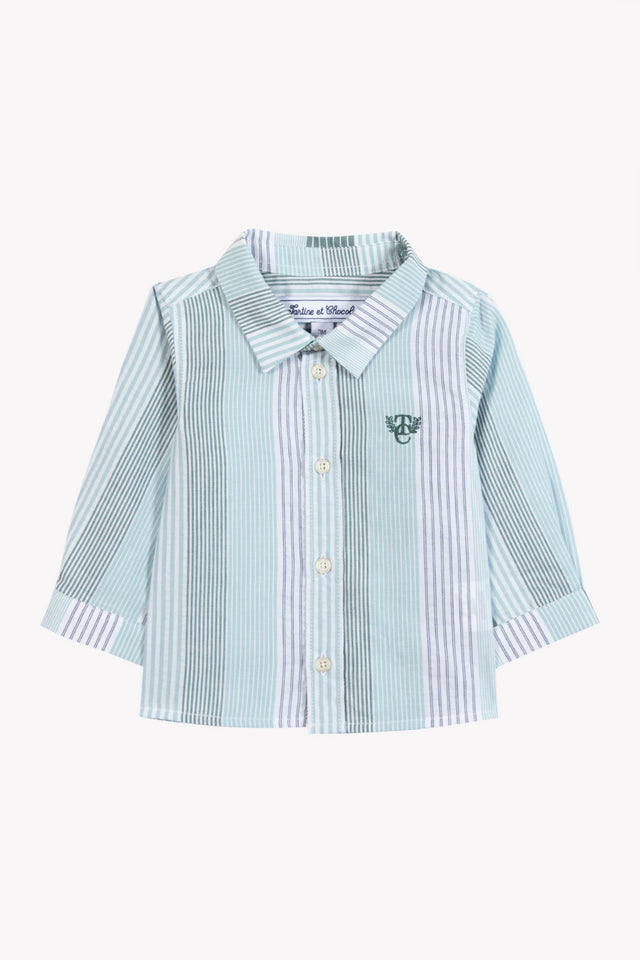 Chemise - Kaki coton écusson TC - Image principale