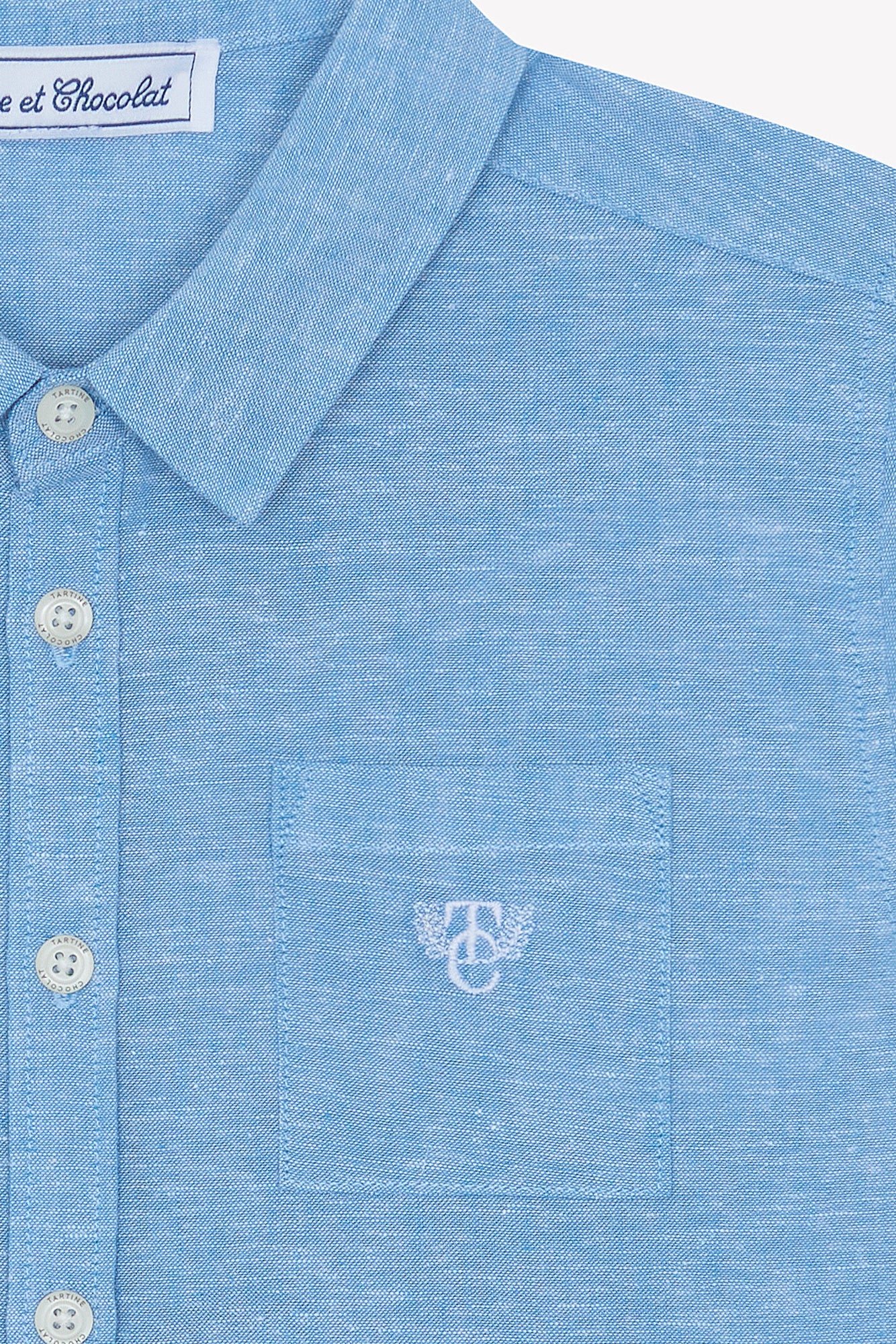 Overshirt - Hellblau TC Monogramm