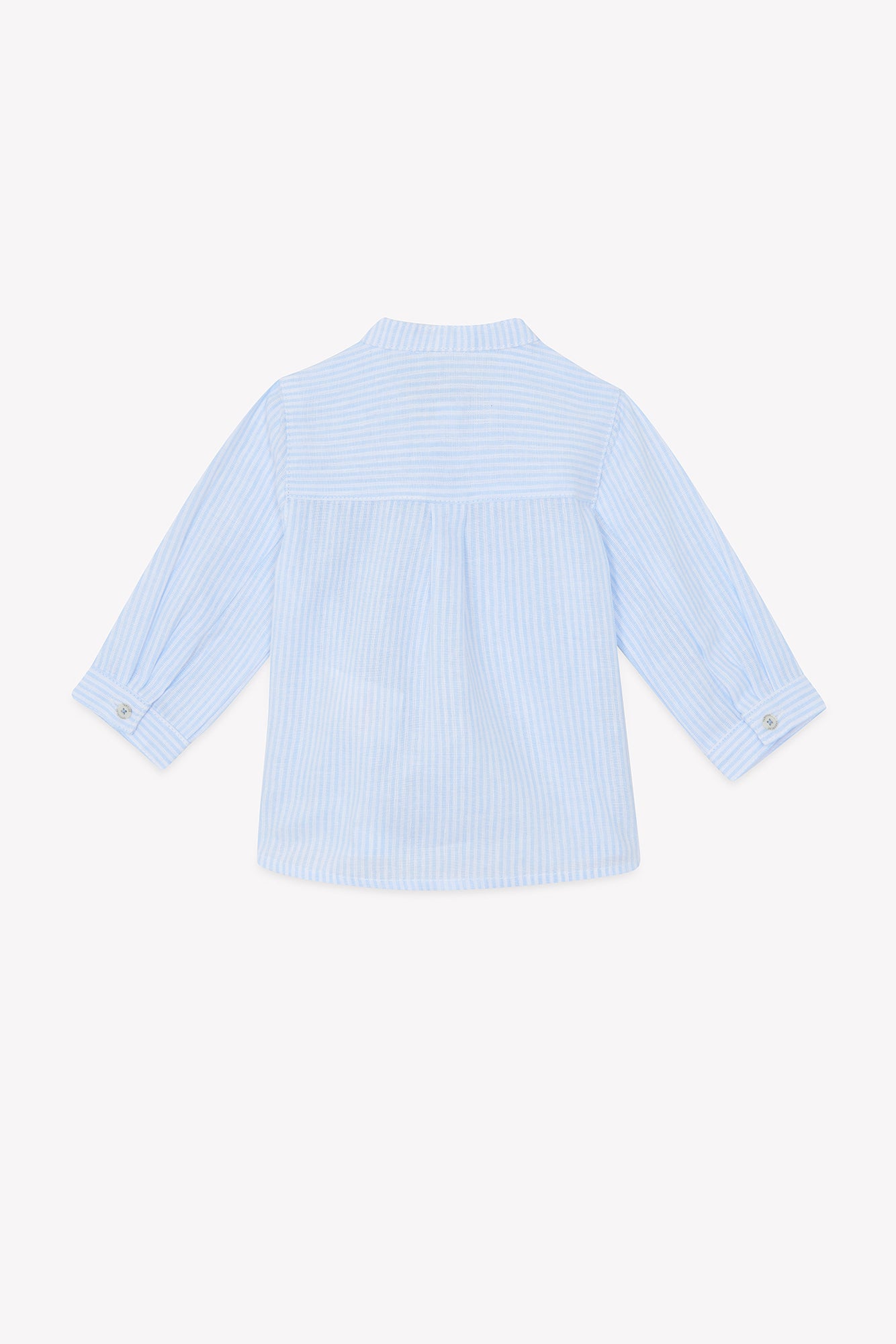 Shirt - Blau Wolke Streifens