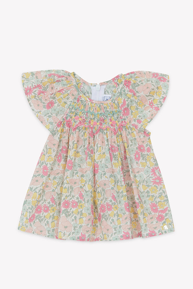 Camicietta - Tessuto stampato in cotone agrumi Liberty - Image principale