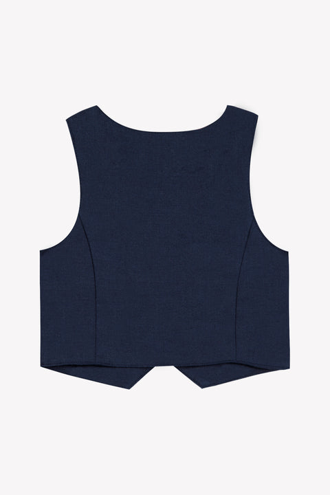 Gilet - Blu navy Cerimonia - Image principale