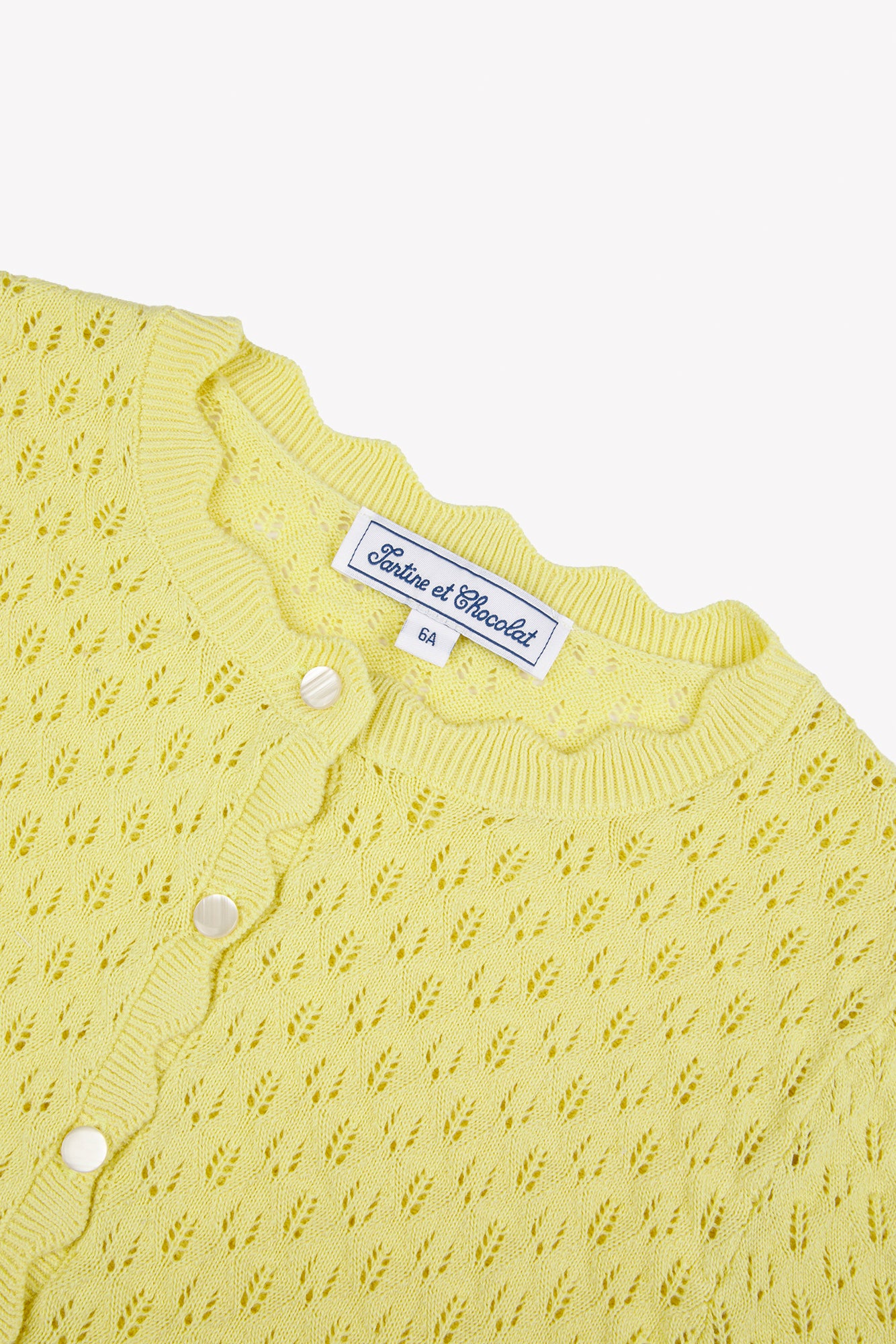 Cardigan - Citrus coton ajouré