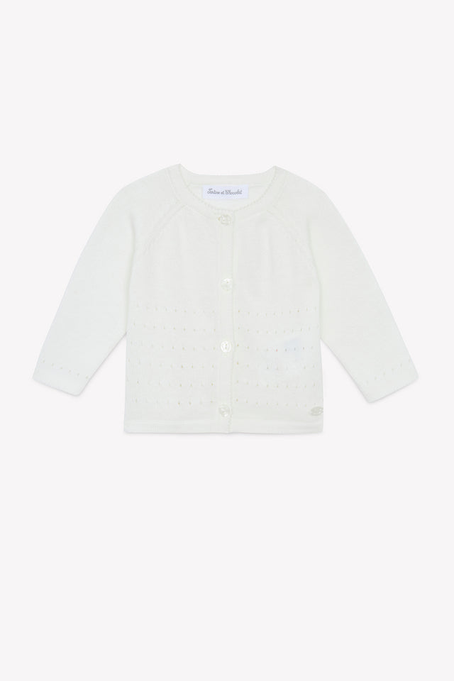 Gilet - Madreperla cotone Festone - Image principale