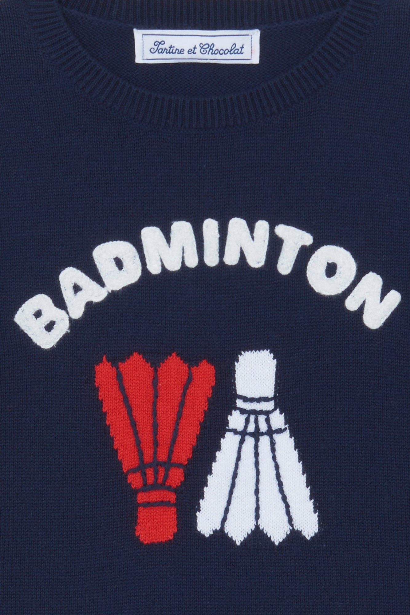 Jersey - Azul marino Ilustración bádminton