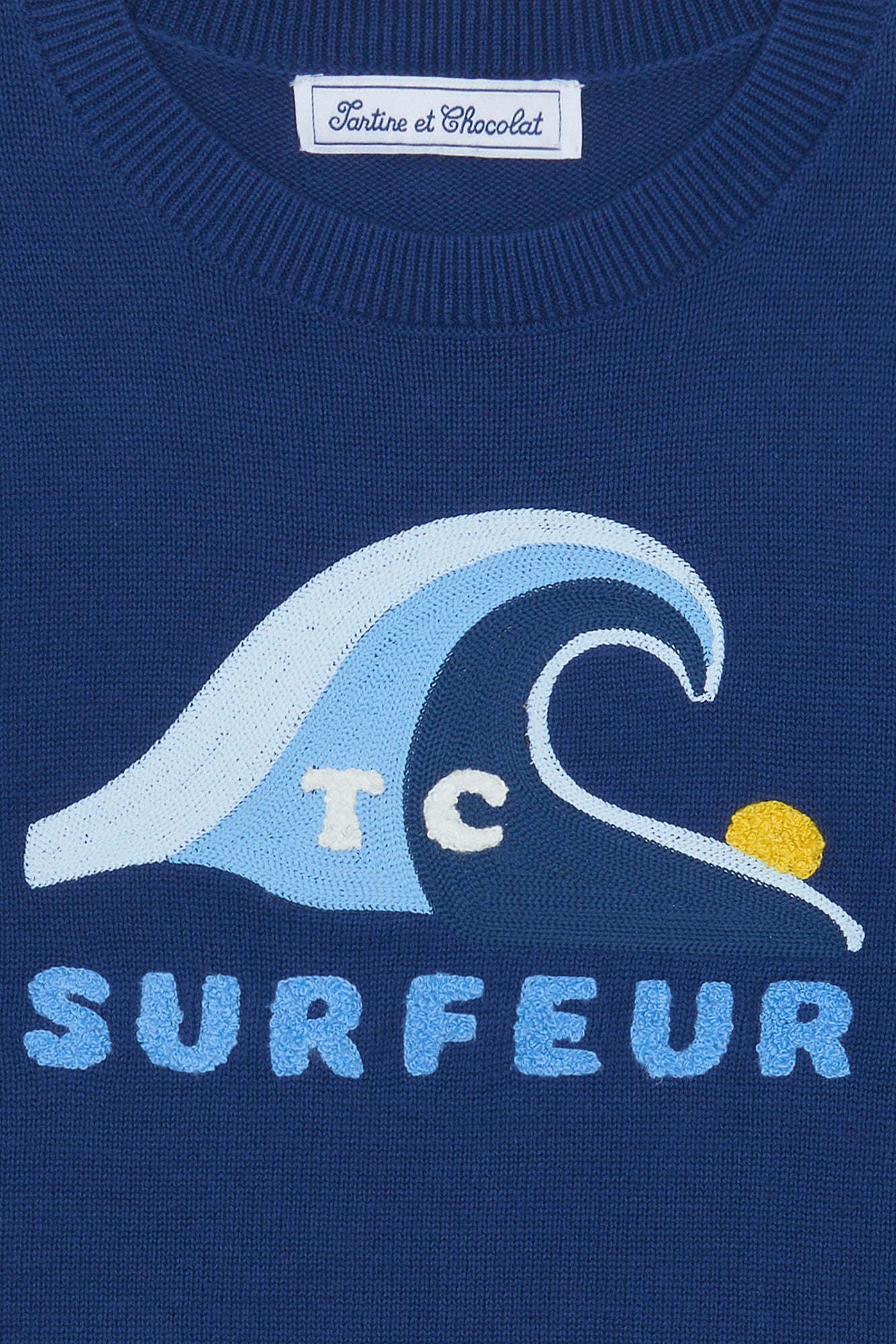 Maglia - Indaco Illustrazione surfista