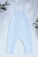 Salopette - Bleu ciel coton