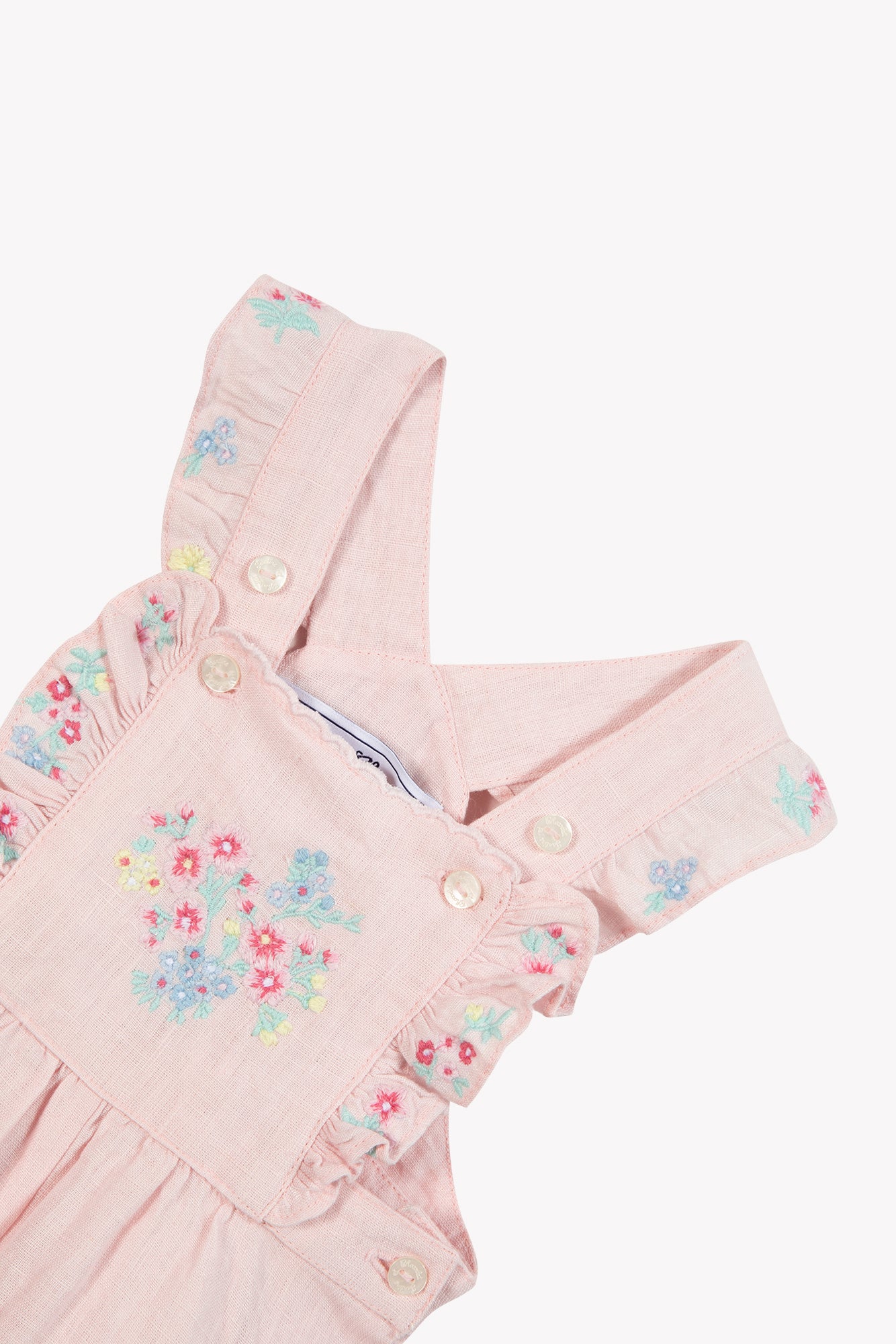 Salopette - Rosa pallido biancheria Ricamo