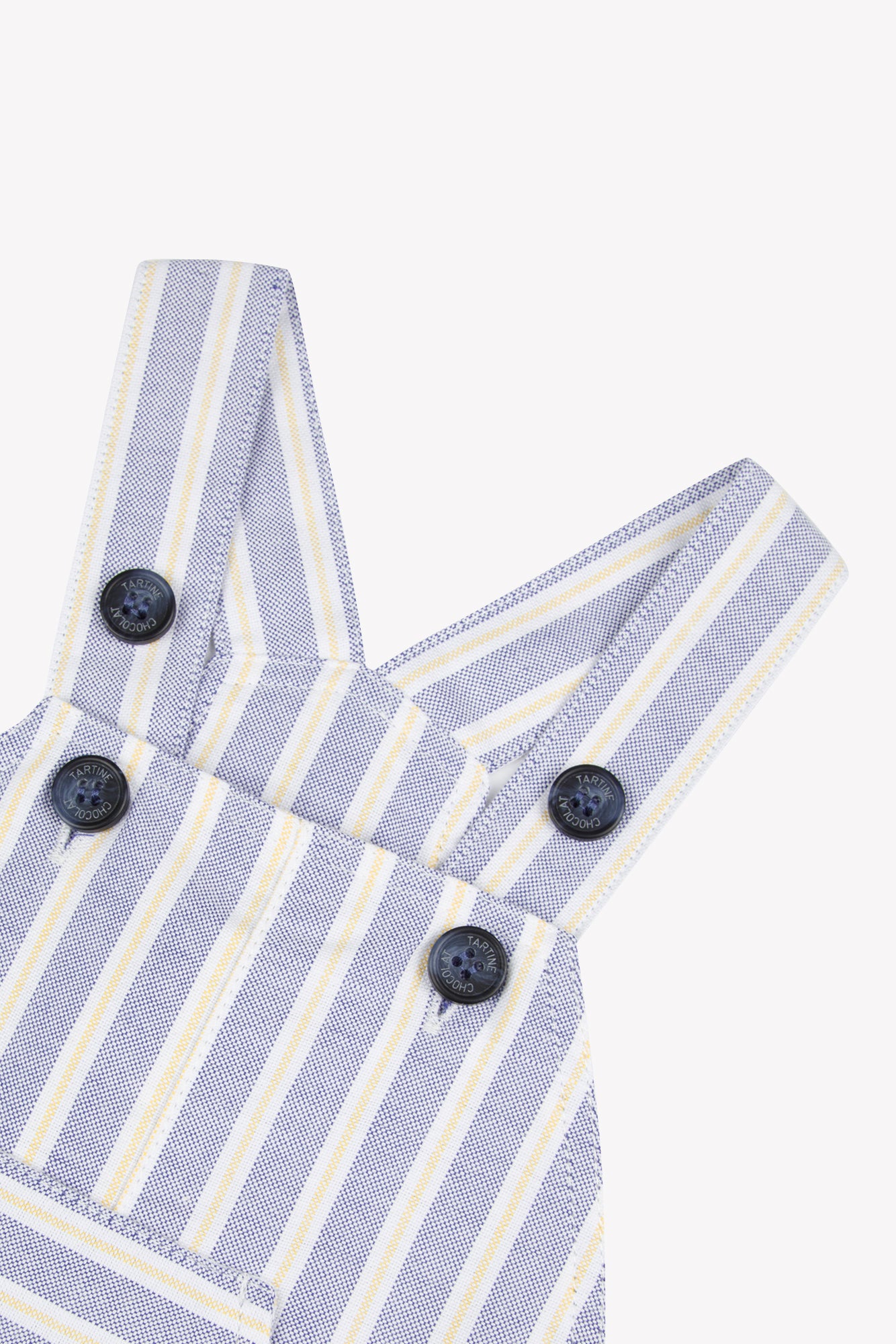 Salopette - Marine rayures